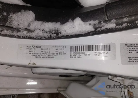 2016 Chrysler 200 S from USA, damaged, VIN 1C3CCCDG8GN139632